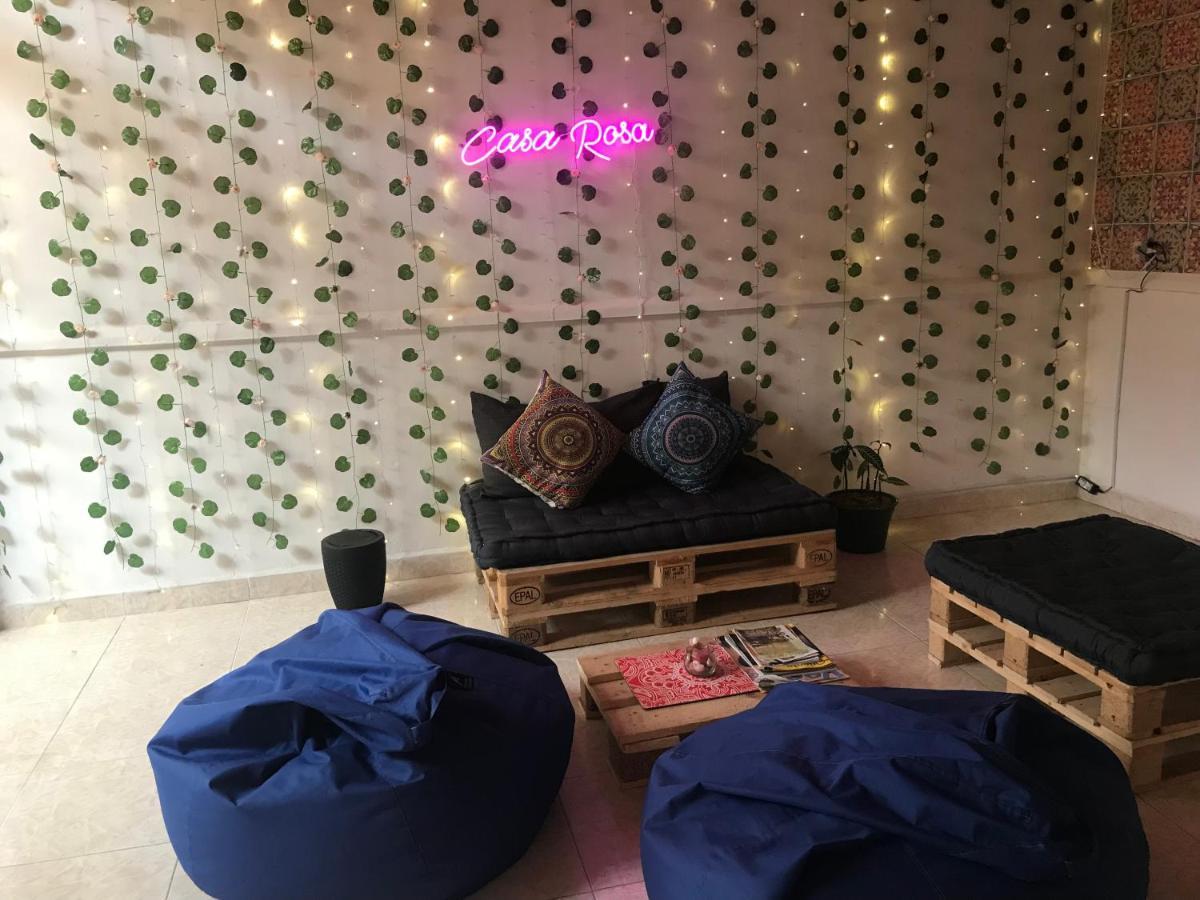 Hospedaje Casa Rosa Jardín Kültér fotó