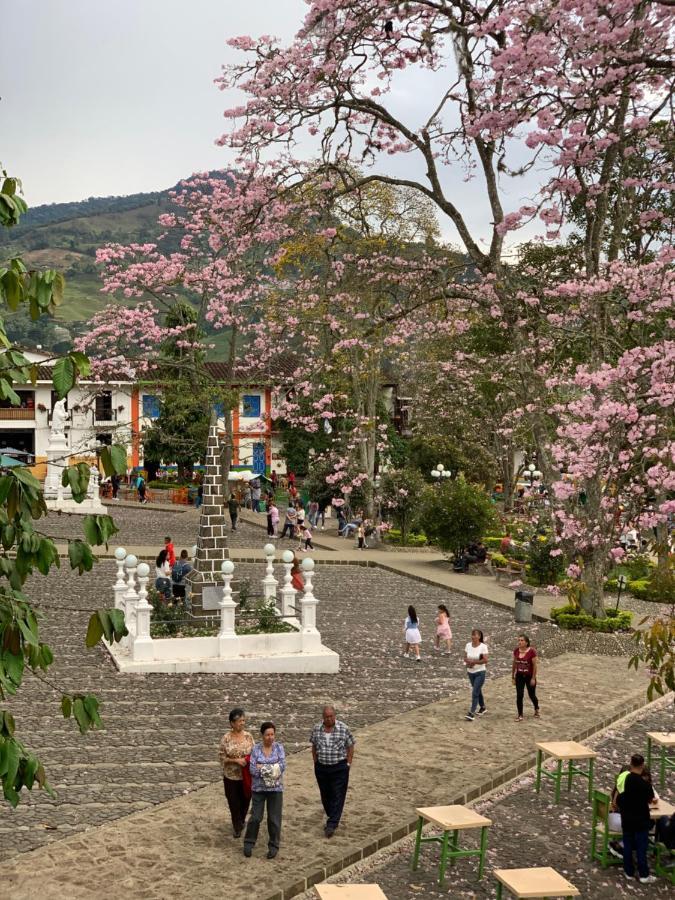 Hospedaje Casa Rosa Jardín Kültér fotó