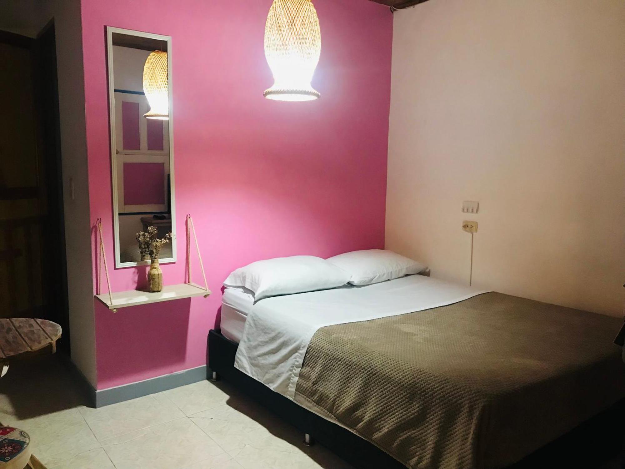 Hospedaje Casa Rosa Jardín Kültér fotó