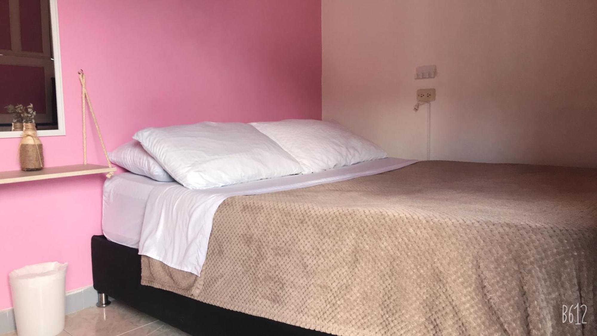 Hospedaje Casa Rosa Jardín Kültér fotó
